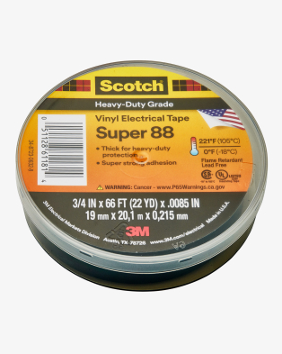 3M Scotch Super 88 – Премиум клас професионална PVC изолационна лента